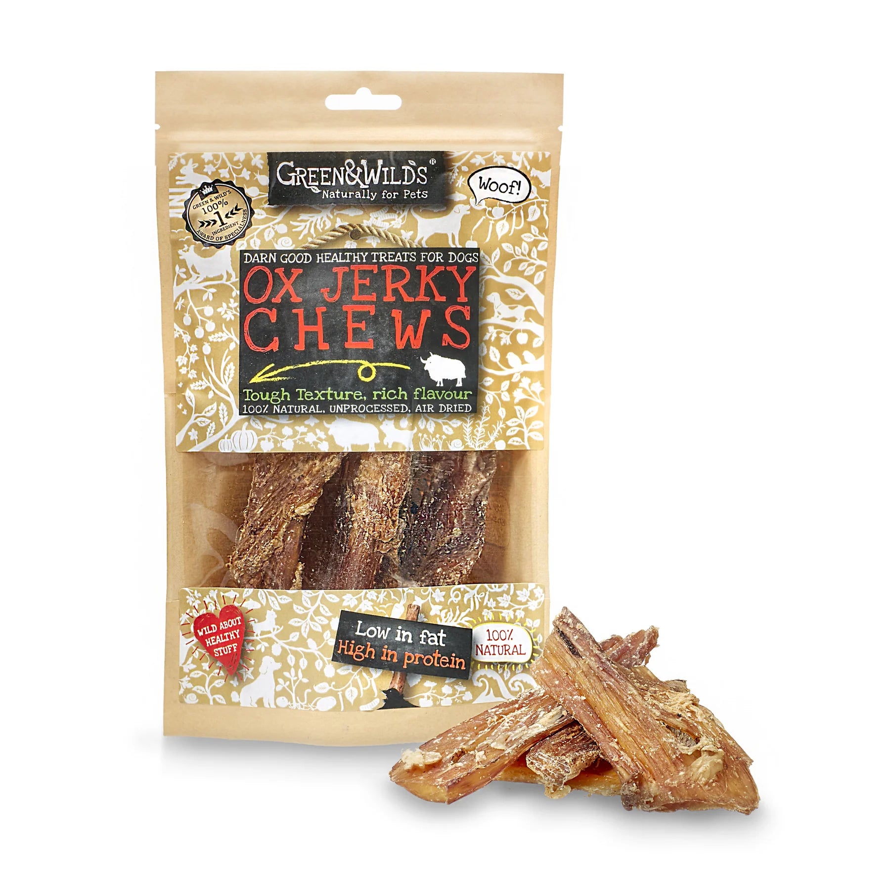 (GW) Ox Jerky Chews 150g