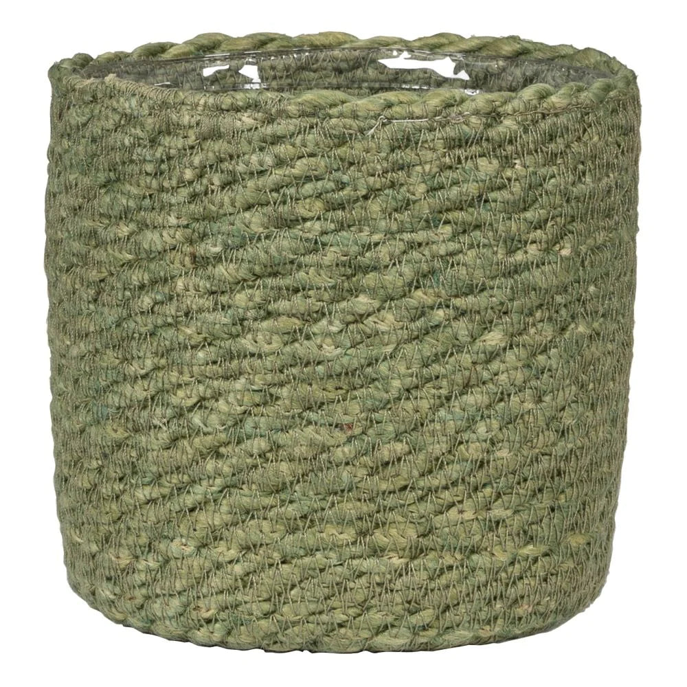 Seagrass Planter Green 15cm