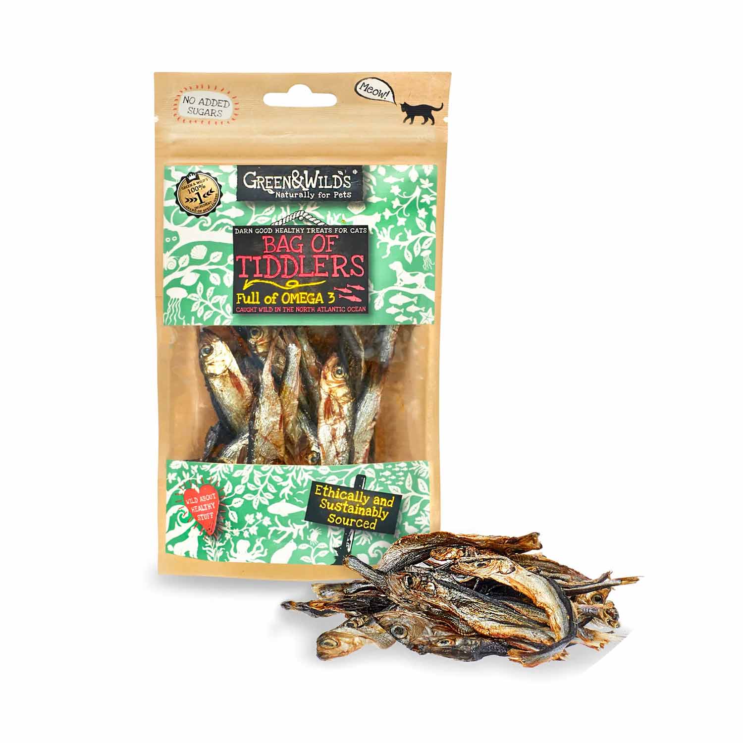 (GW) Bag Of Tiddlers (Cats) 40g