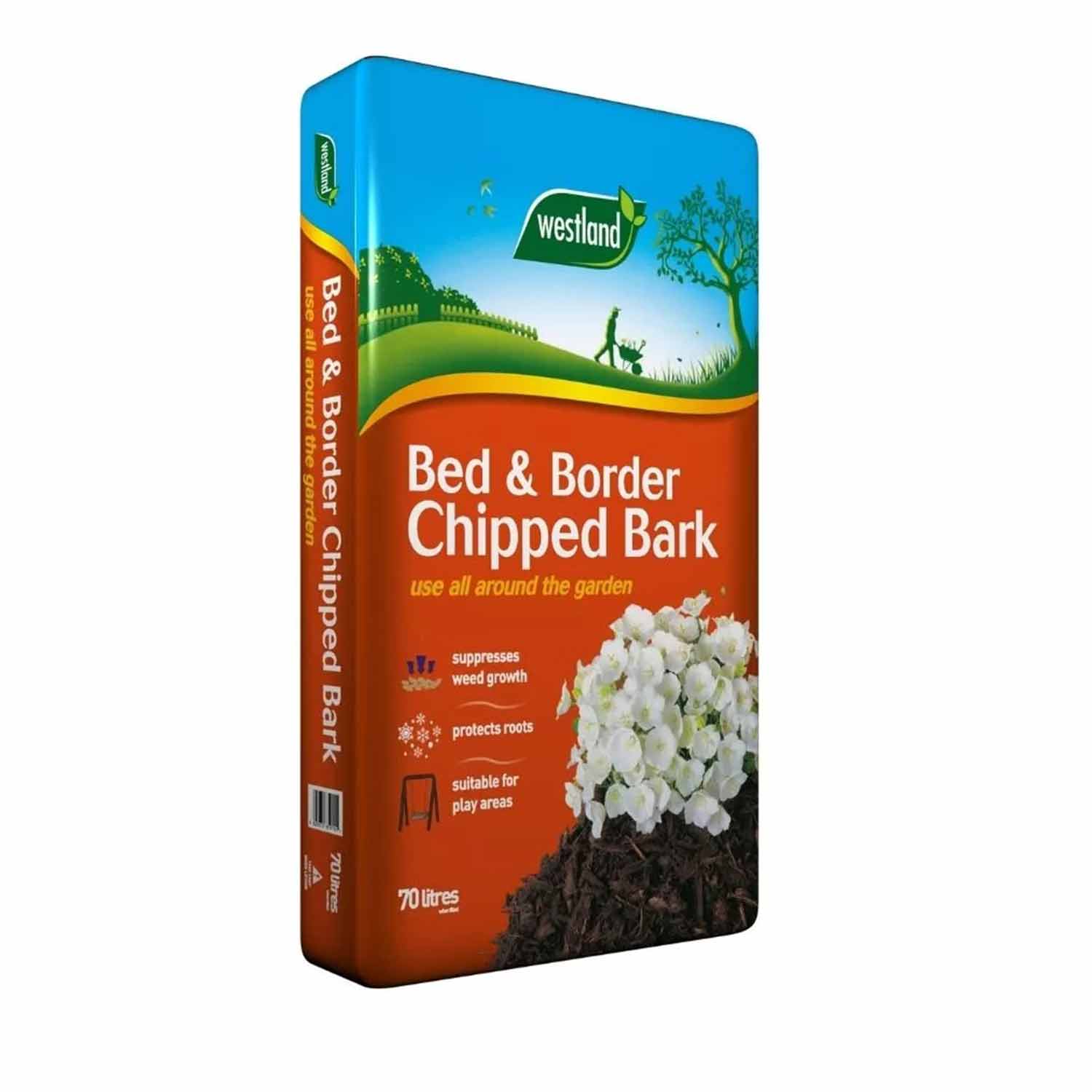 Bed & Border Chipped Bark 70ltr