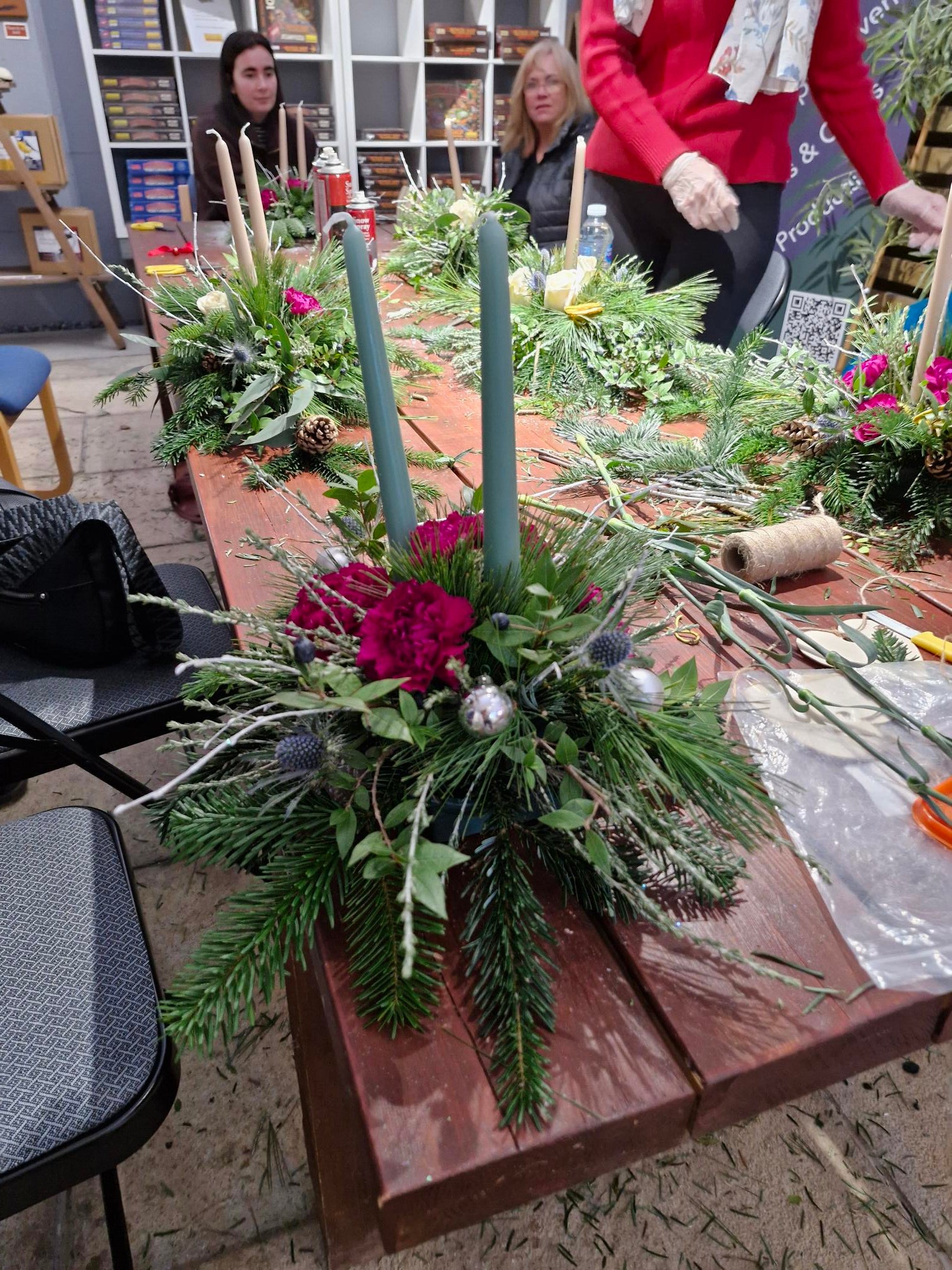 Christmas Table Arrangement Workshop - Sunday 13th December