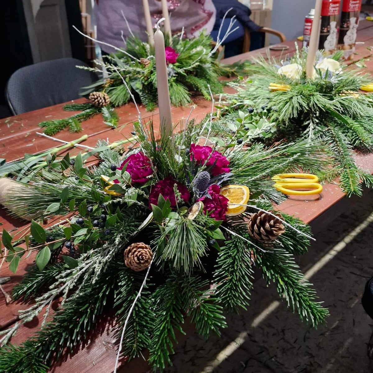 Christmas Table Arrangement Workshop - Sunday 13th December