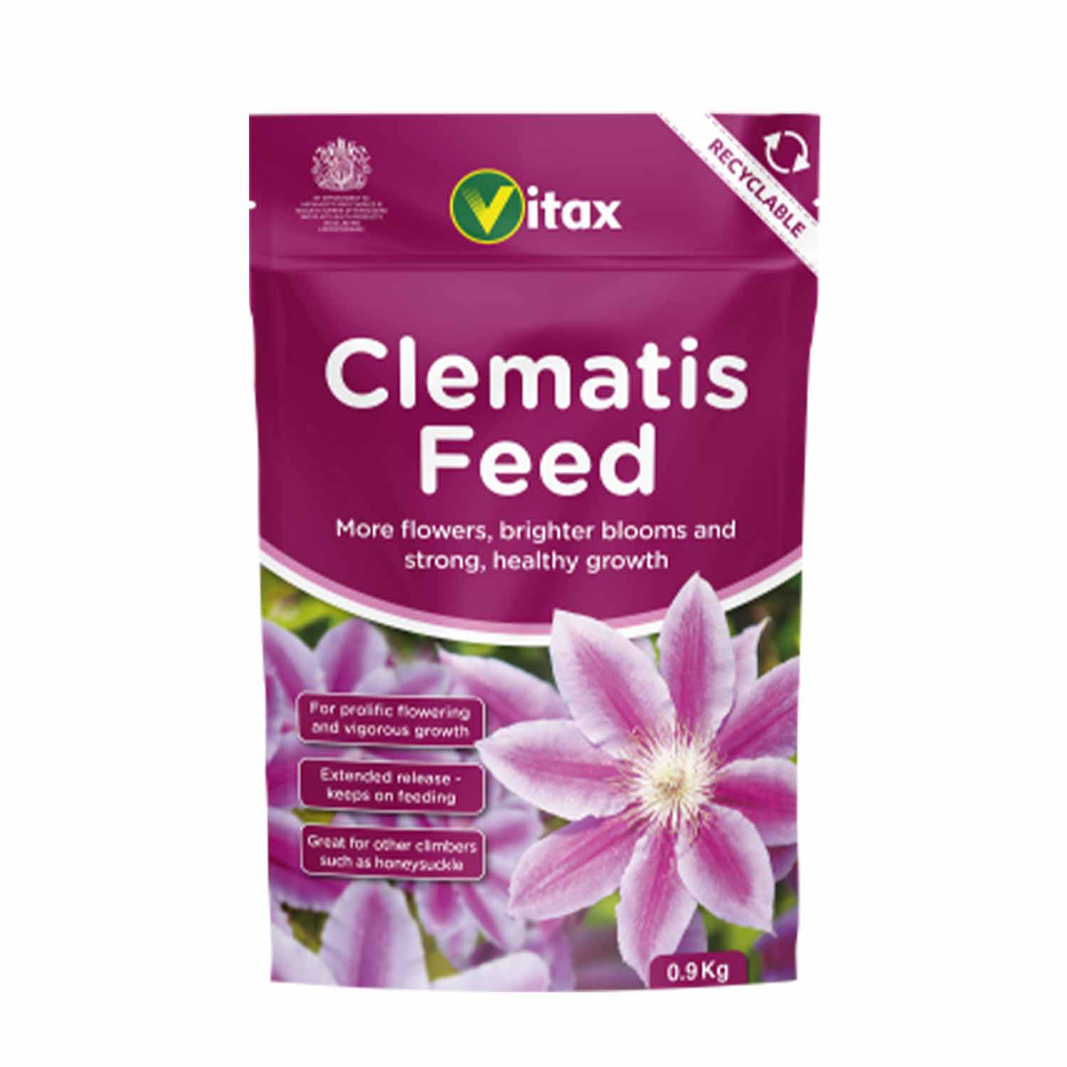 (VX) Clematis Feed Pouch 0.9kg
