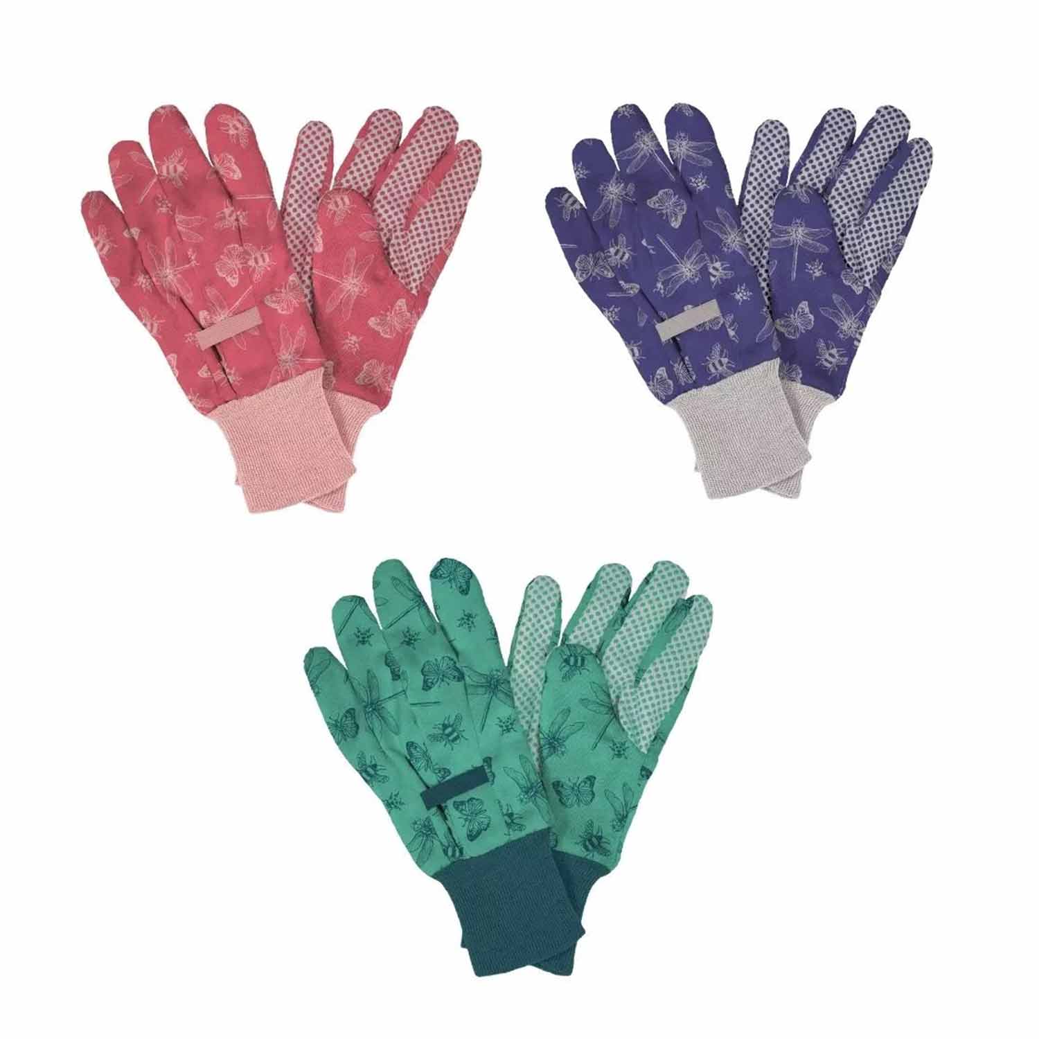 Cotton Glove Flutter Bugs Triple Pack