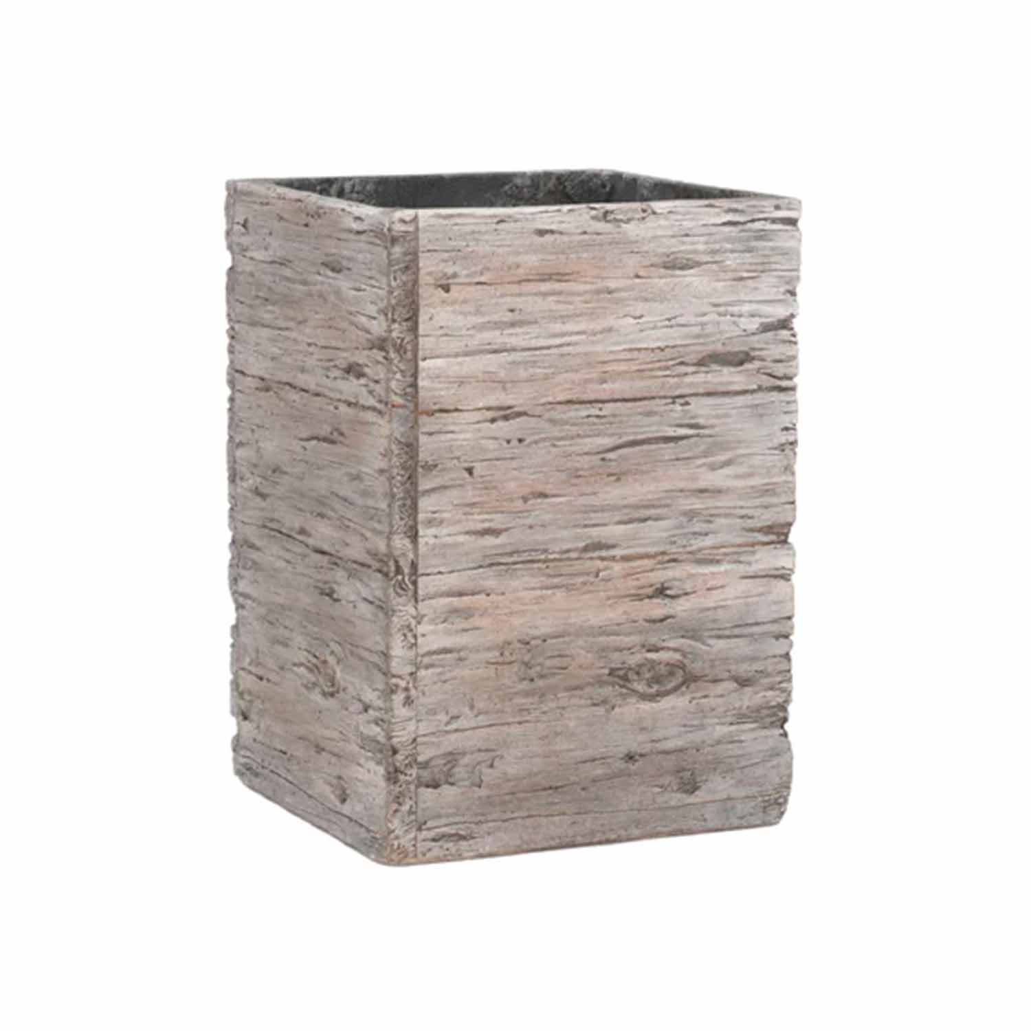 Tall Driftwood Pot 25cm