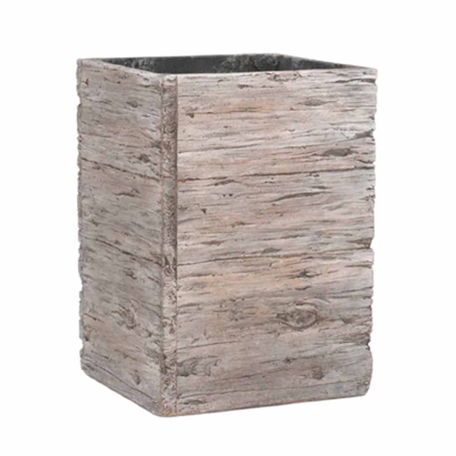 Driftwood Square Pot