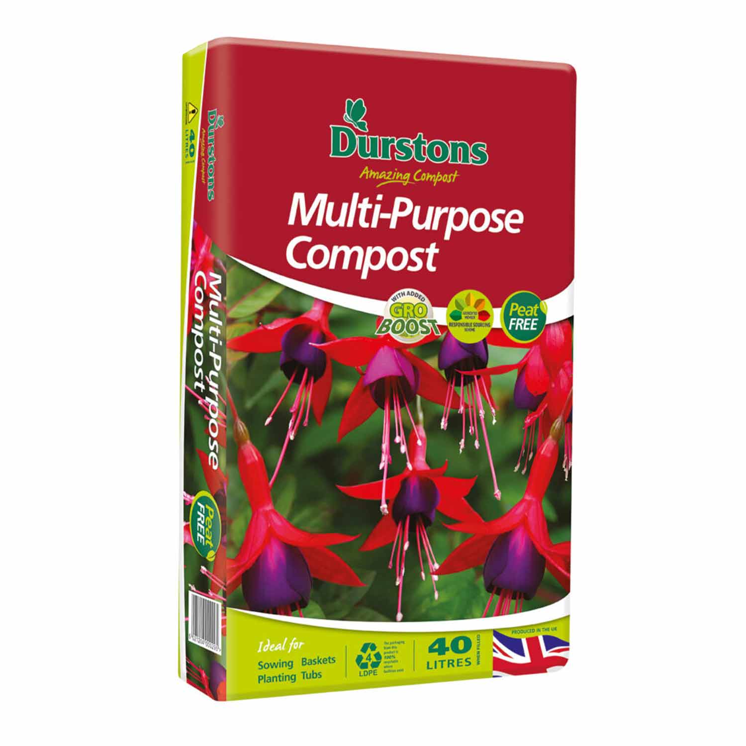 (D) Multipurpose Peat Free Compost 40L