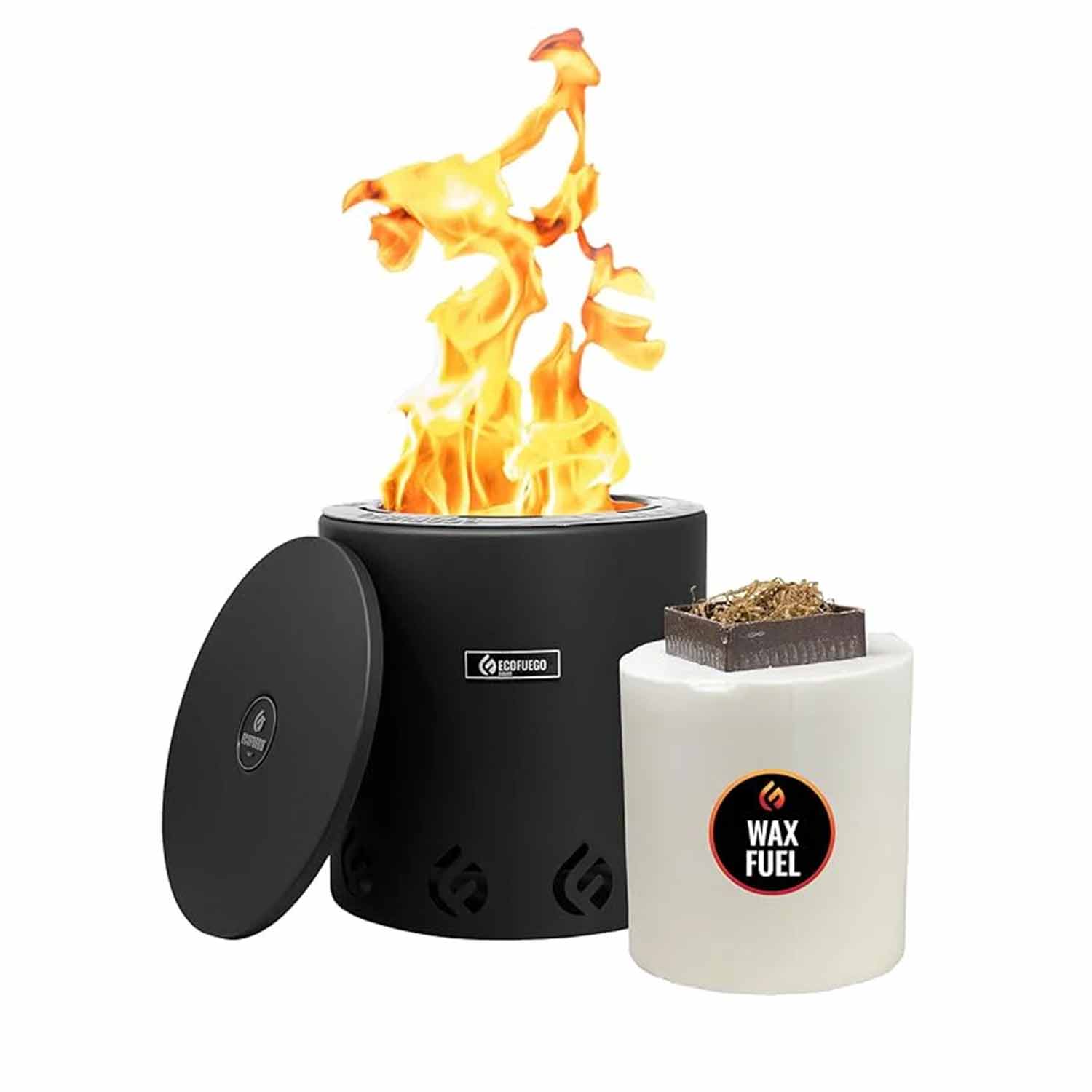 (EF) El Campo Firepit Matt Black