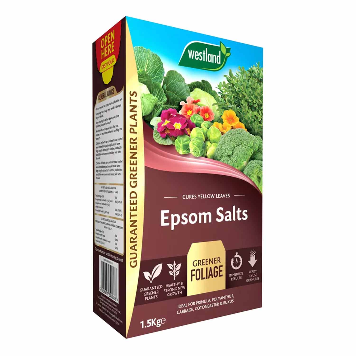 Epsom Salts 1.5kg