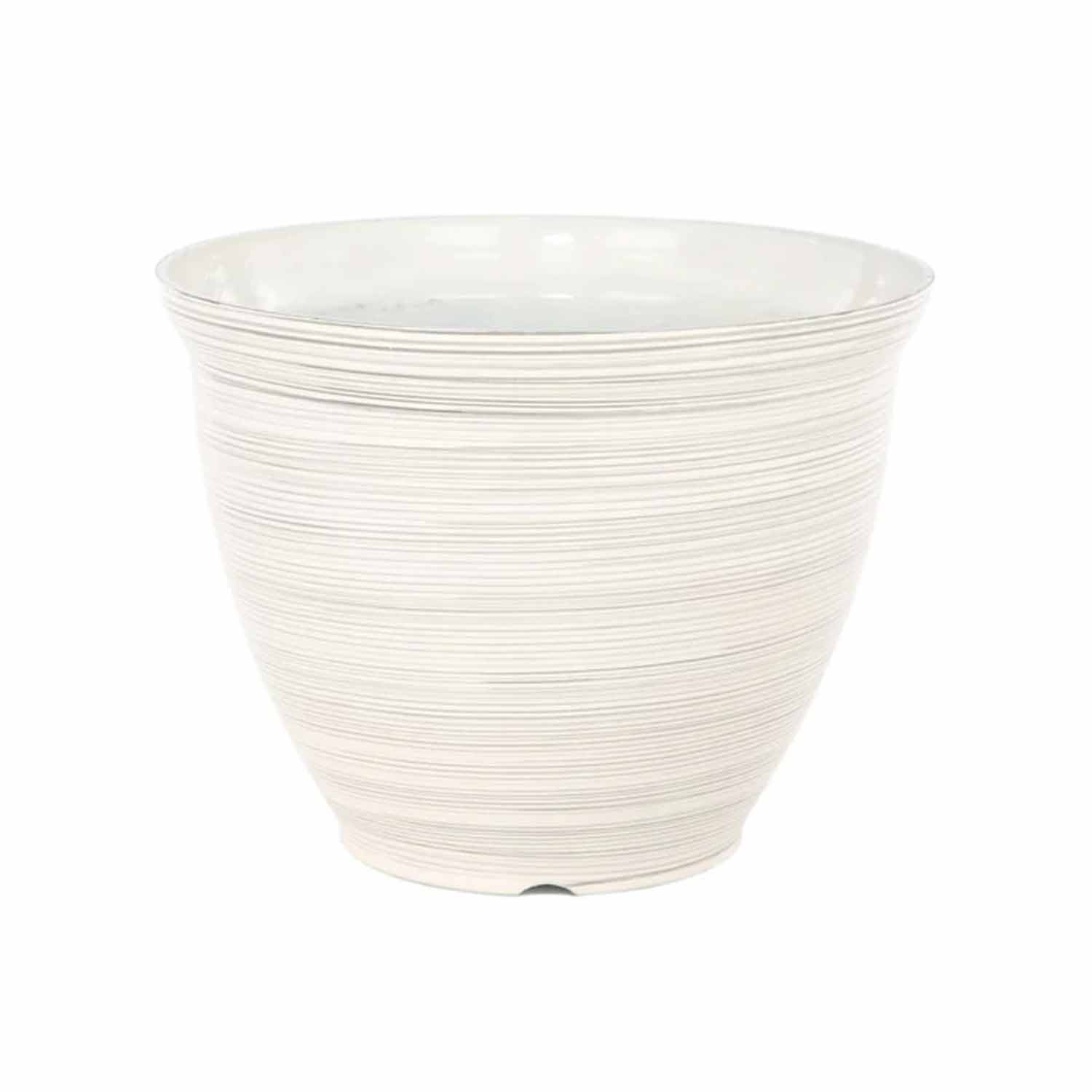 38cm Feather Pot Striped