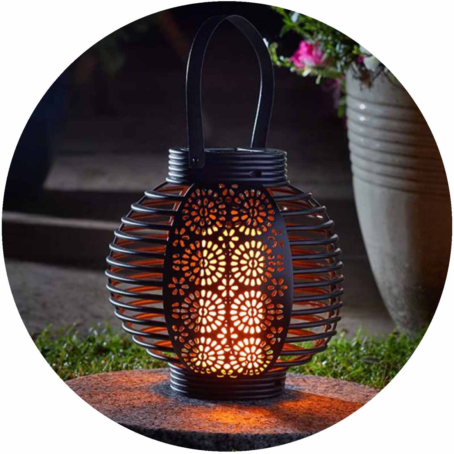 Ferrara Flaming Lantern