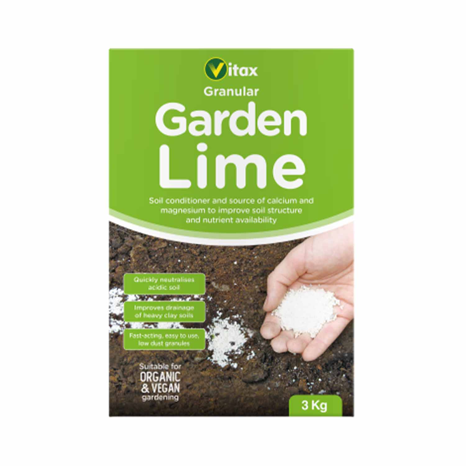 (VX) Granular Garden Lime 3kg