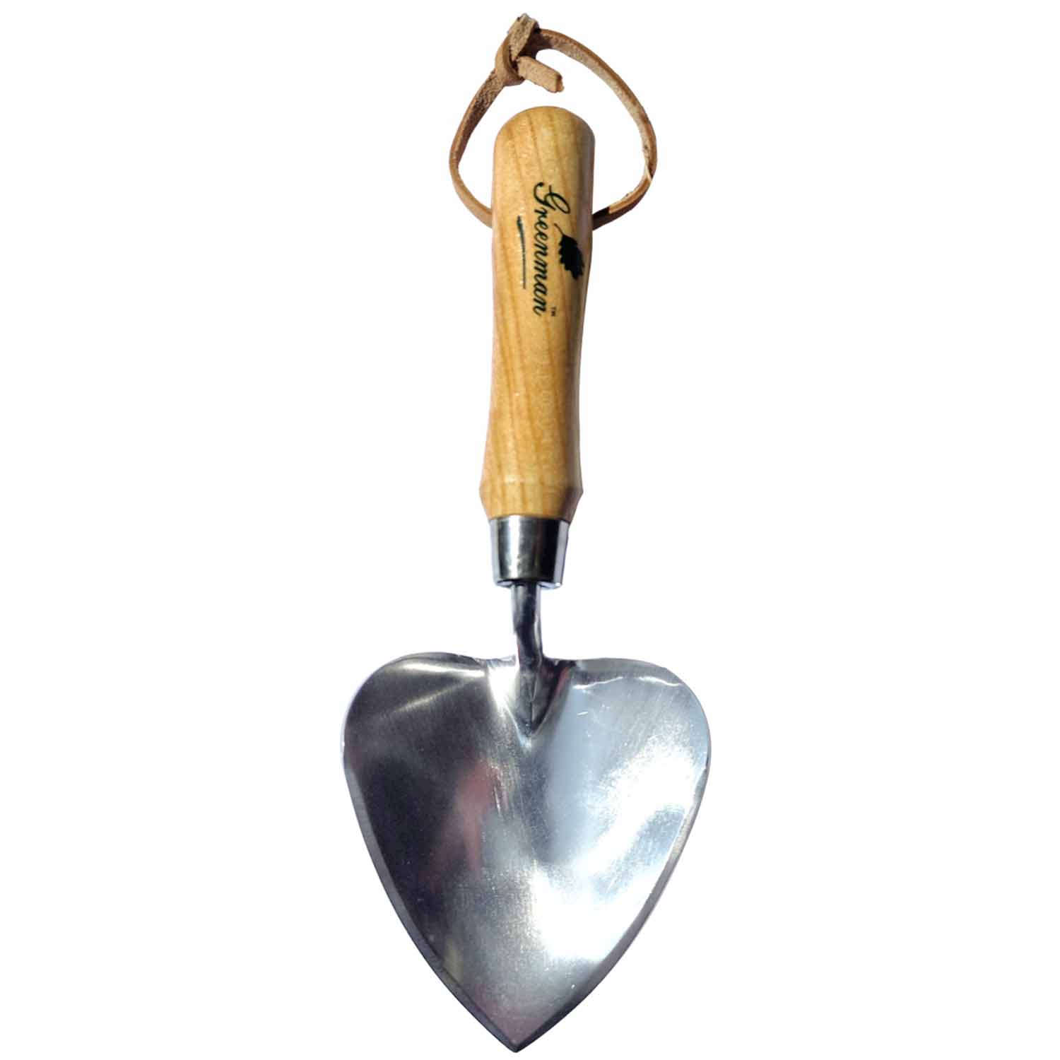 Greenman Stainless Steel Heart Shaped Trowel