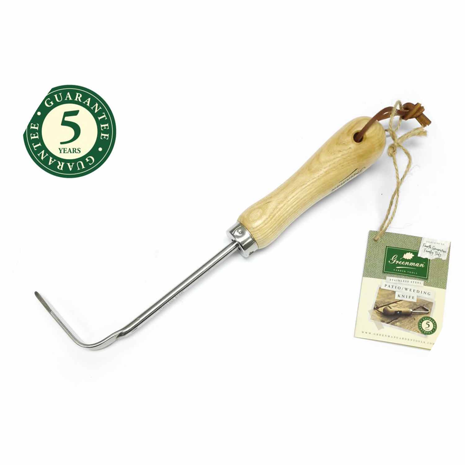 Greenman Stainless Steel Patio Weeding Knife
