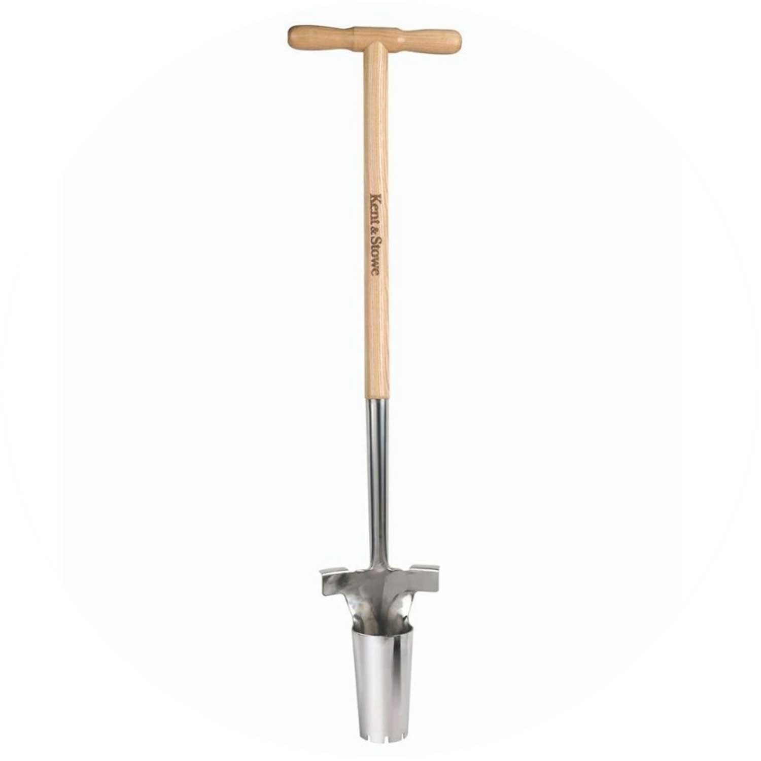 Stainless Steel Long Handled Bulb Planter