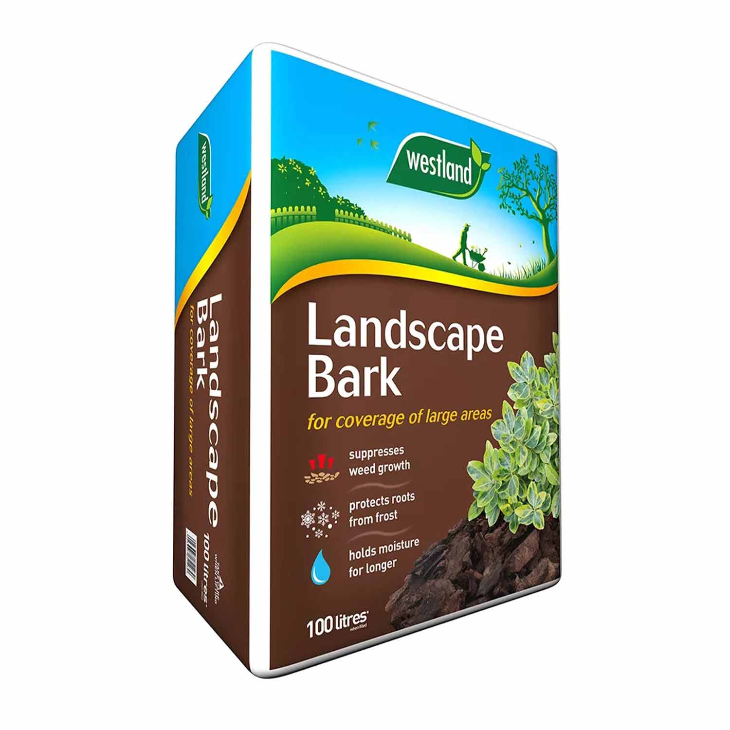 (W) Landscape Bark 100L