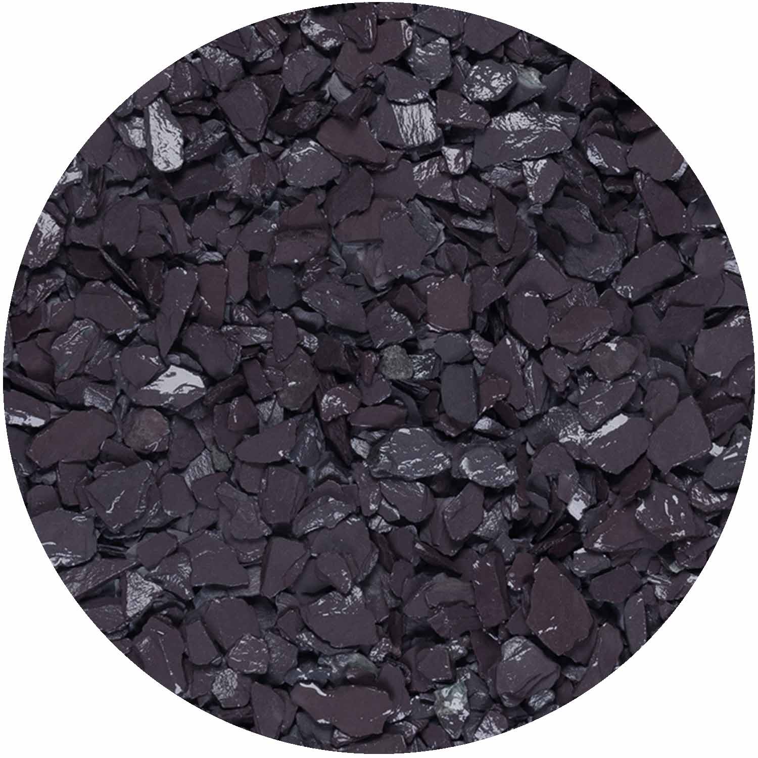 Plum Slate Pot Topper 20mm