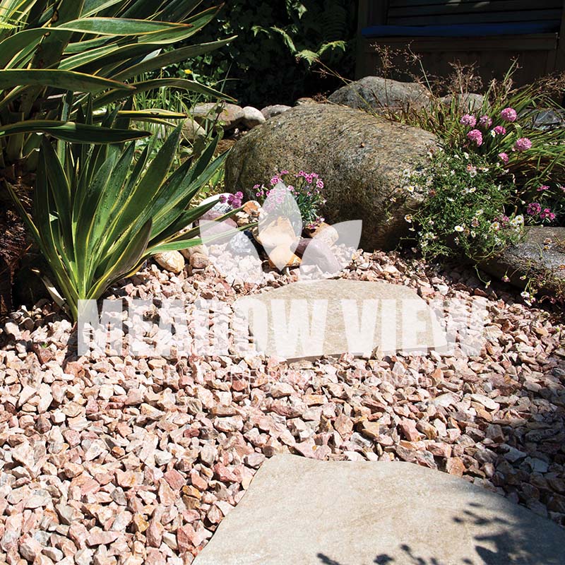 Random Porcelain Oatmeal Stepping Stone 420x360mm