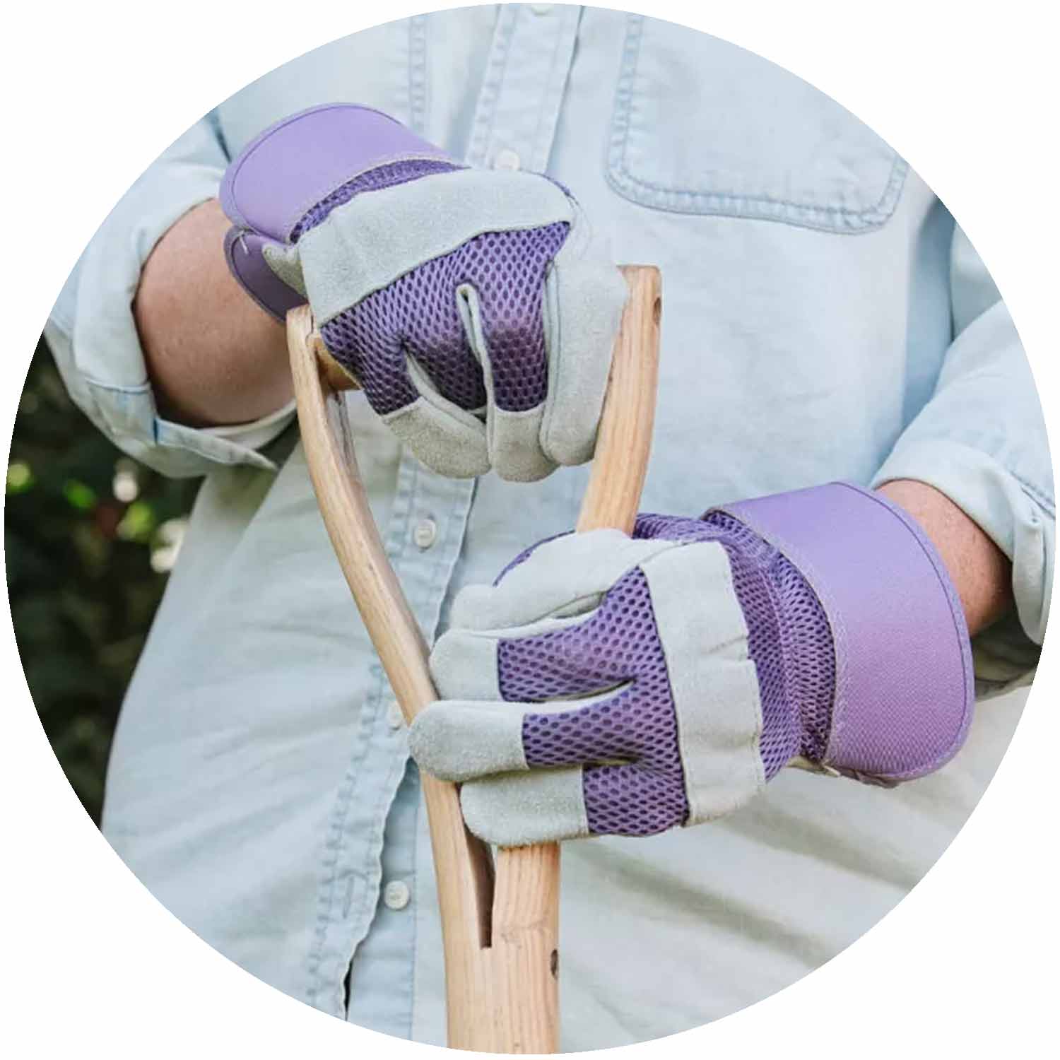 Rigger Gloves Purple Medium