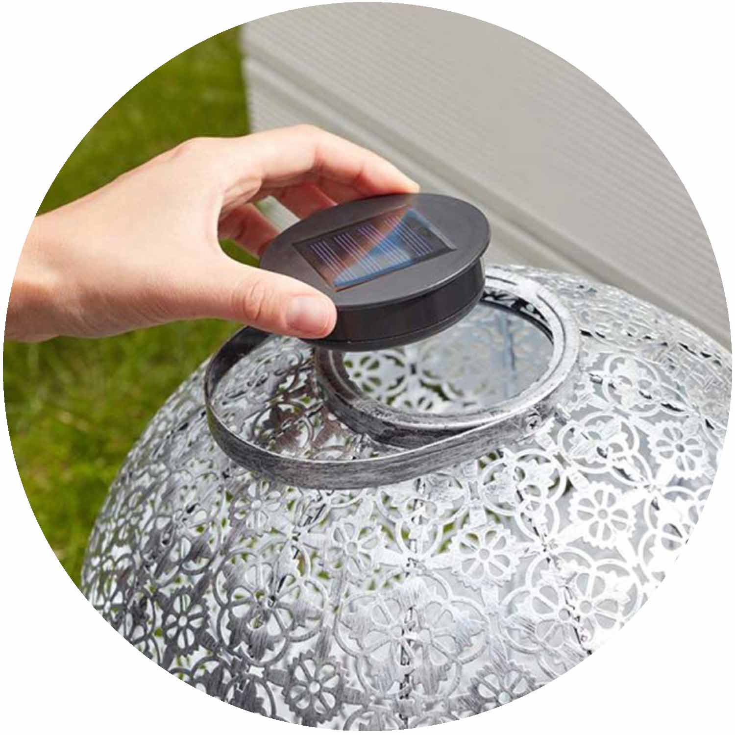 Replacement Solar Light Box - Round