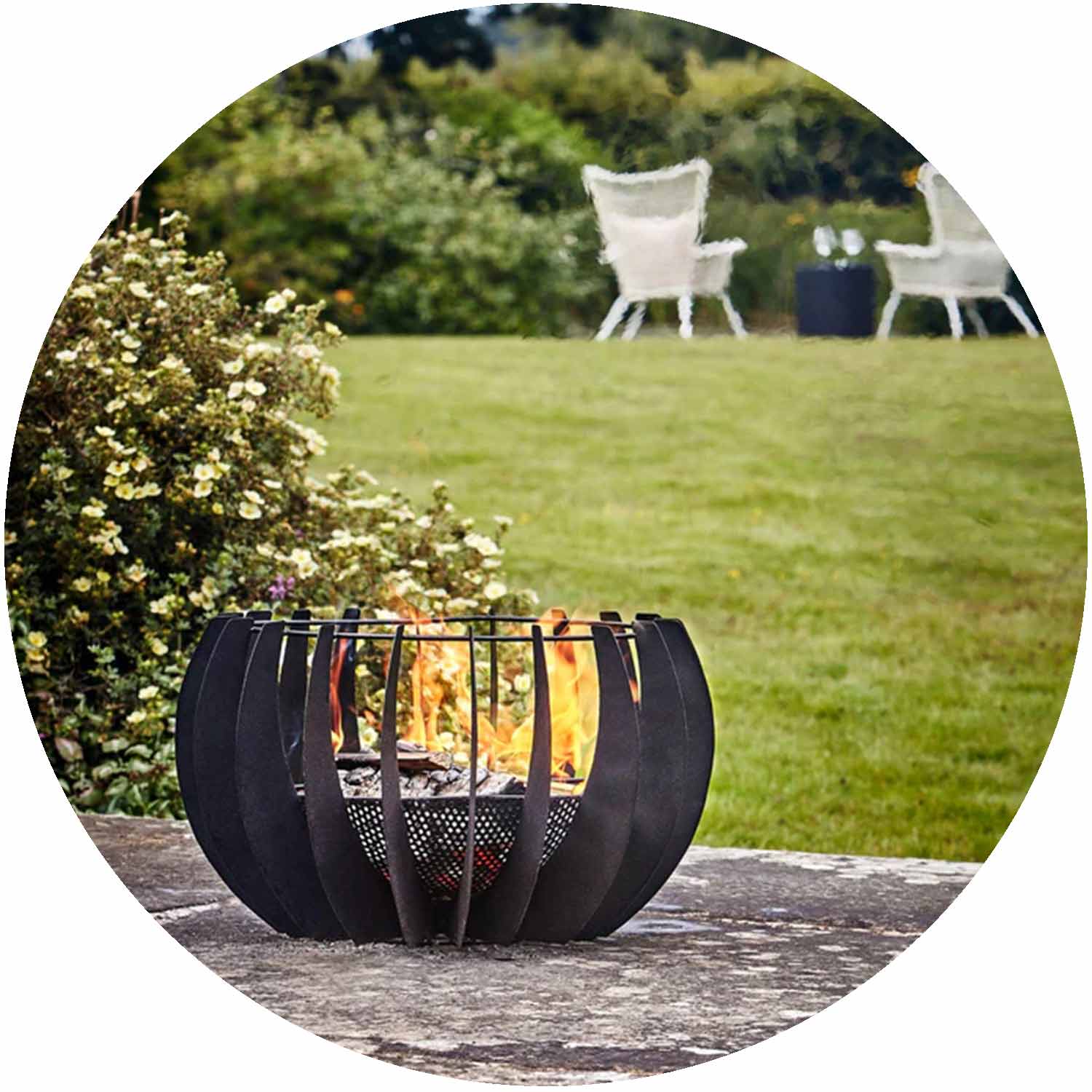 Solis Firebowl Matte Black