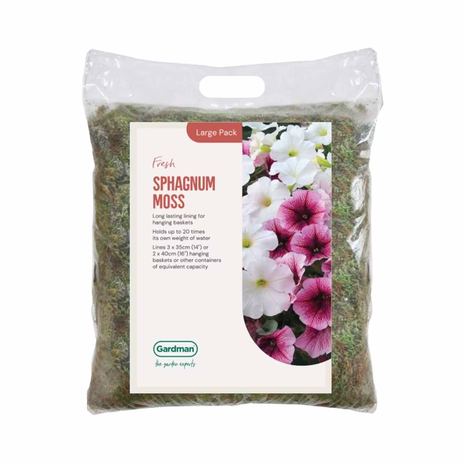 Fresh Sphagnum Moss Large Pack