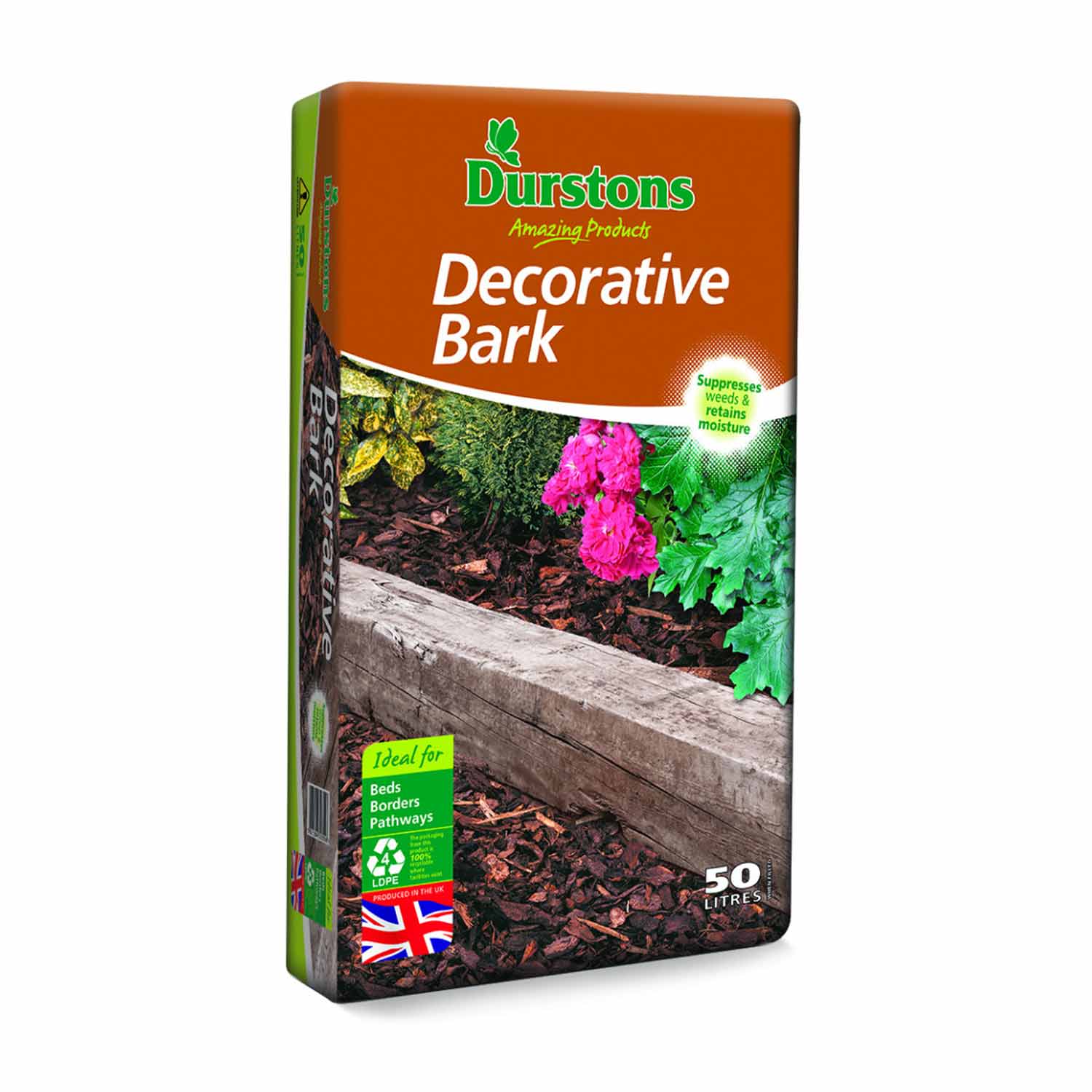 (D) Spruce Decorative Bark 50L