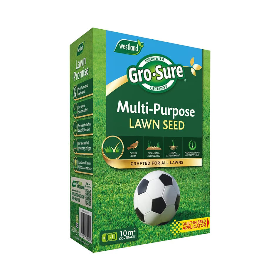 Multi Purpose Lawn Seed 10m2 + 30% extra free