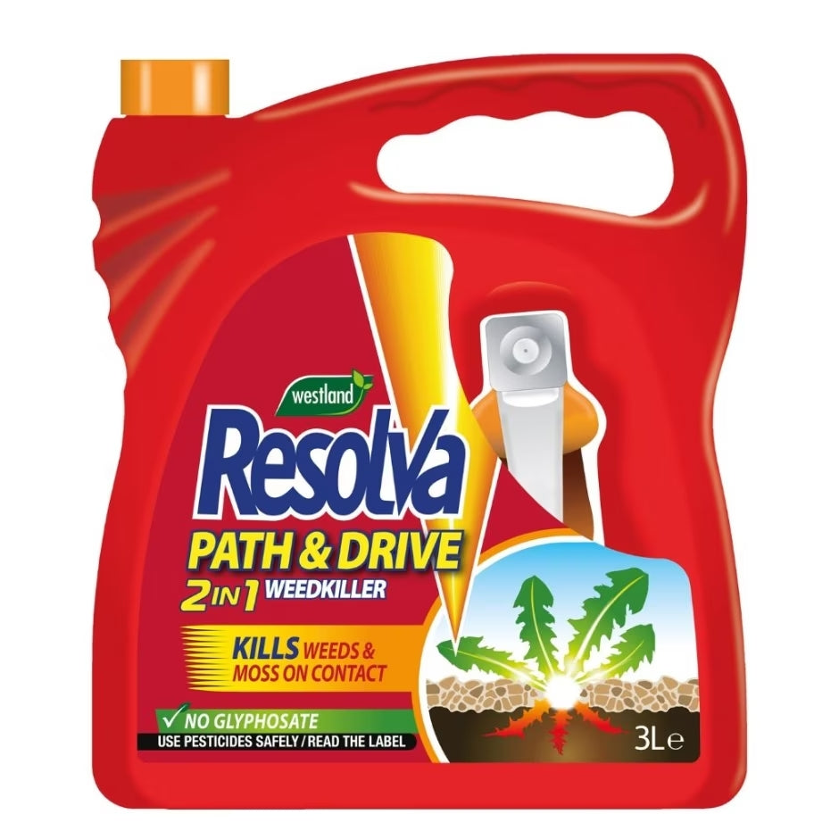 Resolva Path & Drive Weedkiller 3L RTU