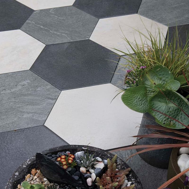 Porcelain Stepping Stones