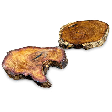 Tree Root Slice Coaster 10-17cm