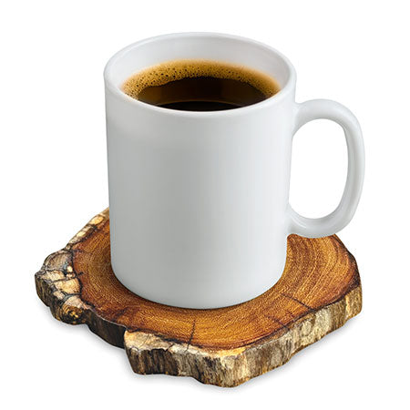 Tree Root Slice Coaster 10-17cm