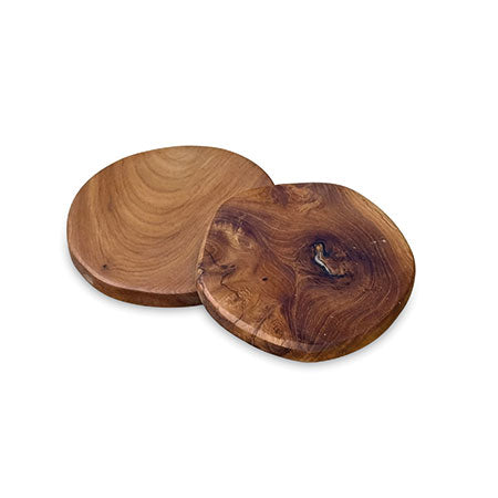 Teak Coaster 10cm