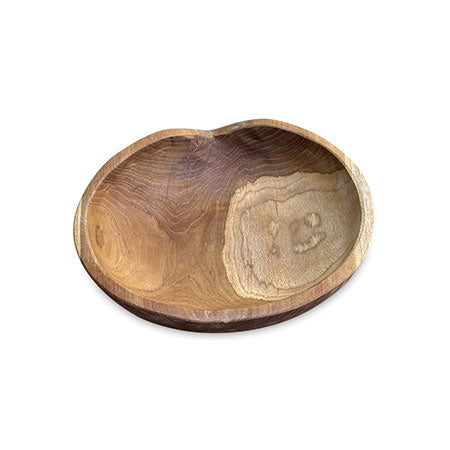 Wooden Rustic table Bowl Small 30cm