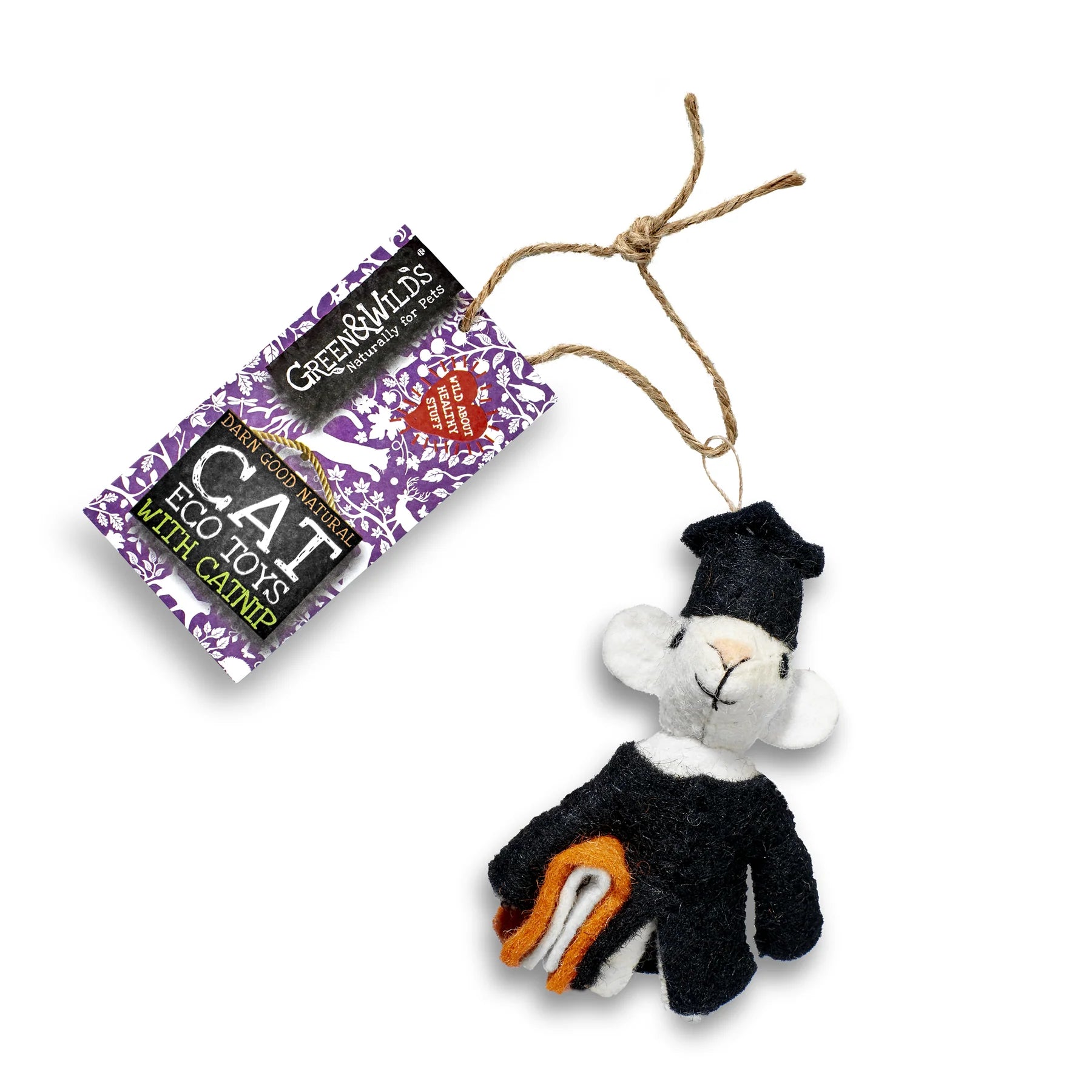 (GW) Archibald Mouse Eco Cat Toy with Catnip