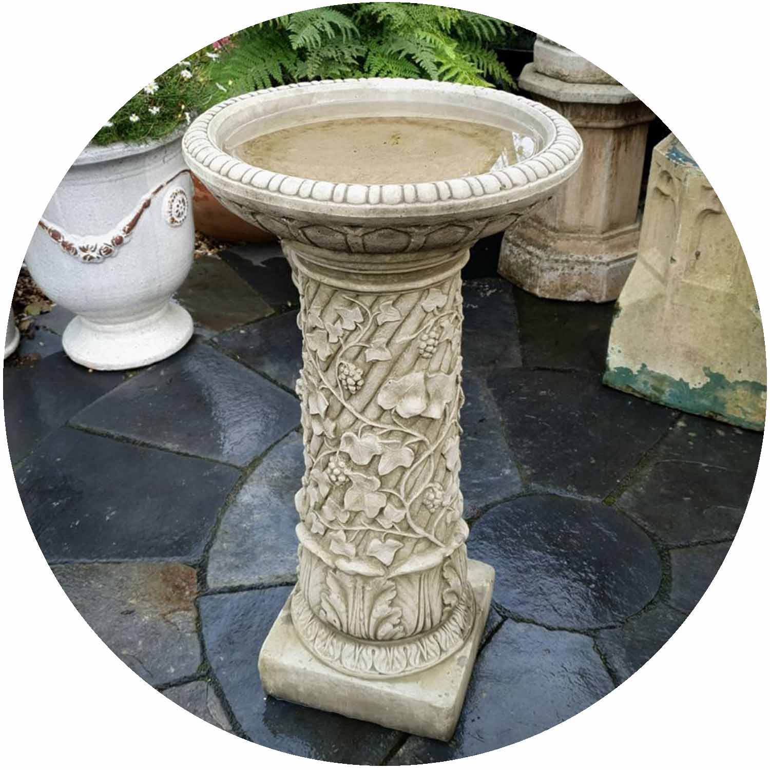 Bacchus Birdbath