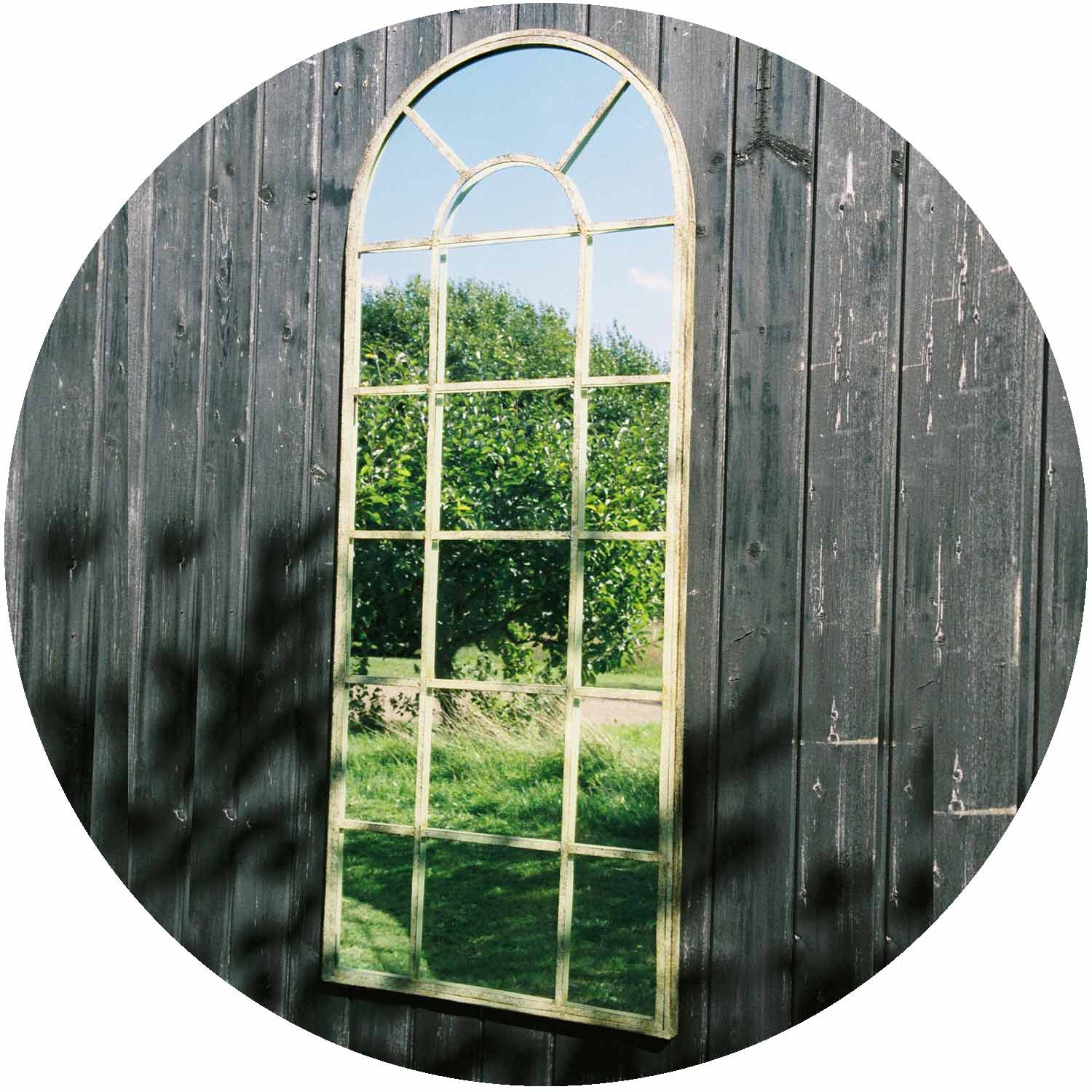 Bovingdon Mirror Antique Green
