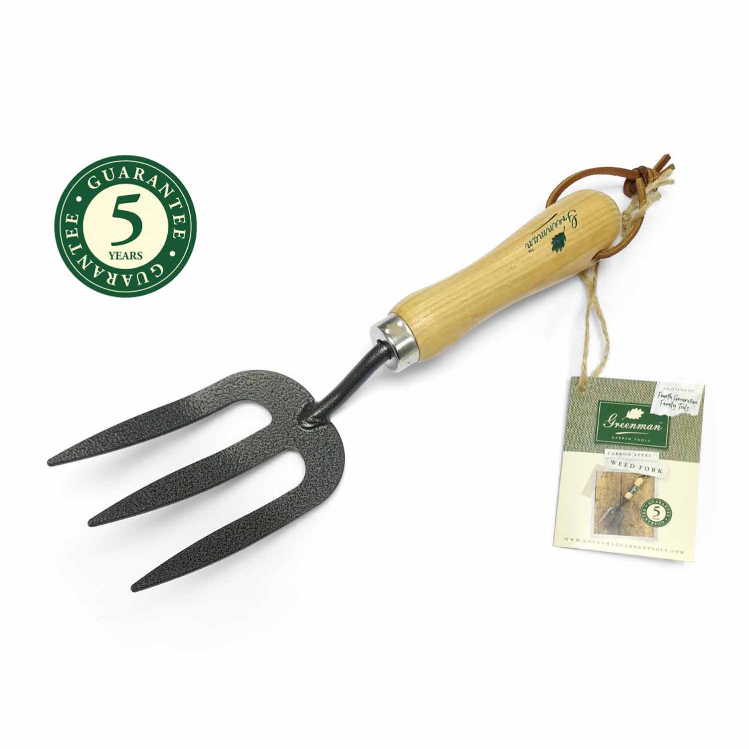 Greenman Carbon Steel Weed Fork