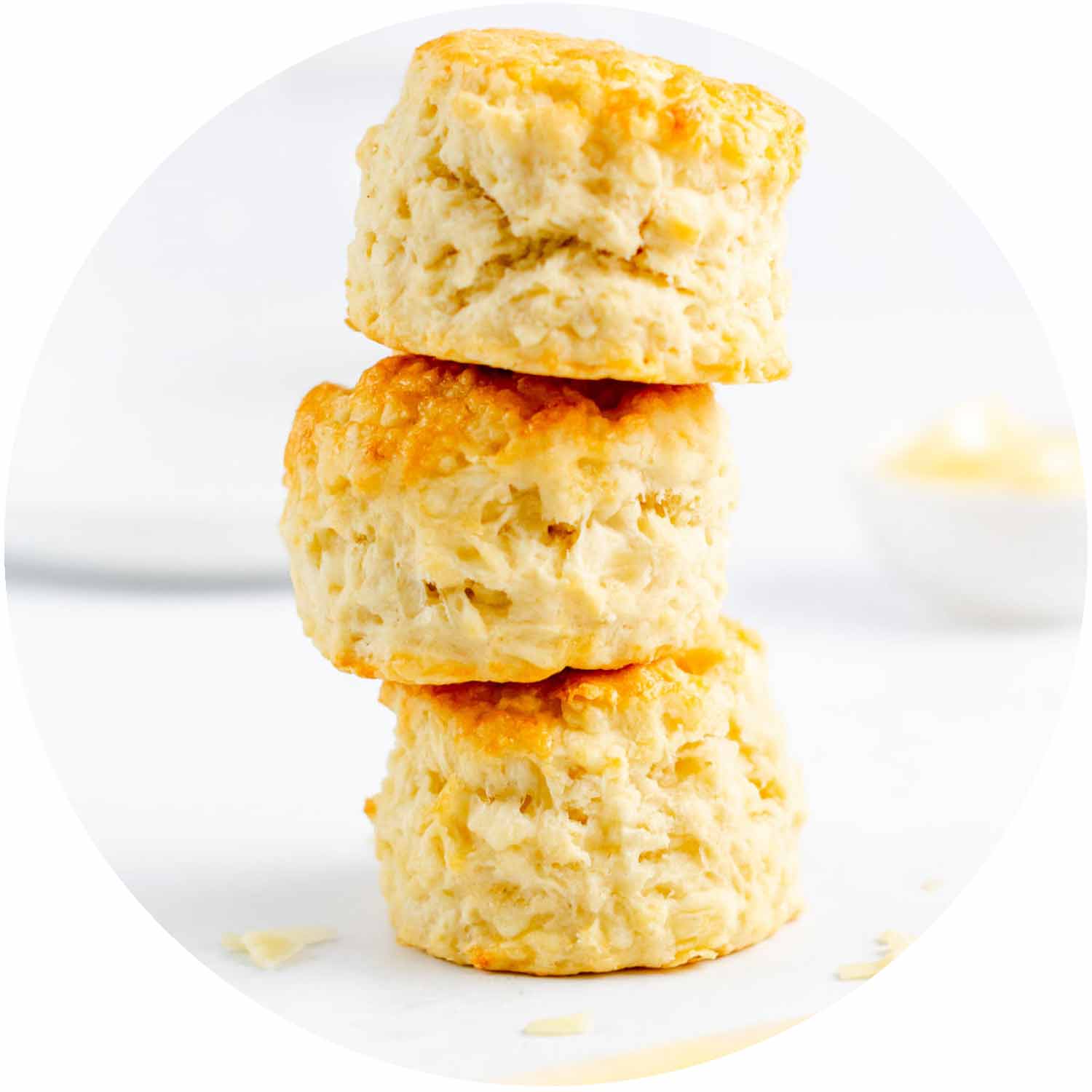 Cheese Scone with Butter