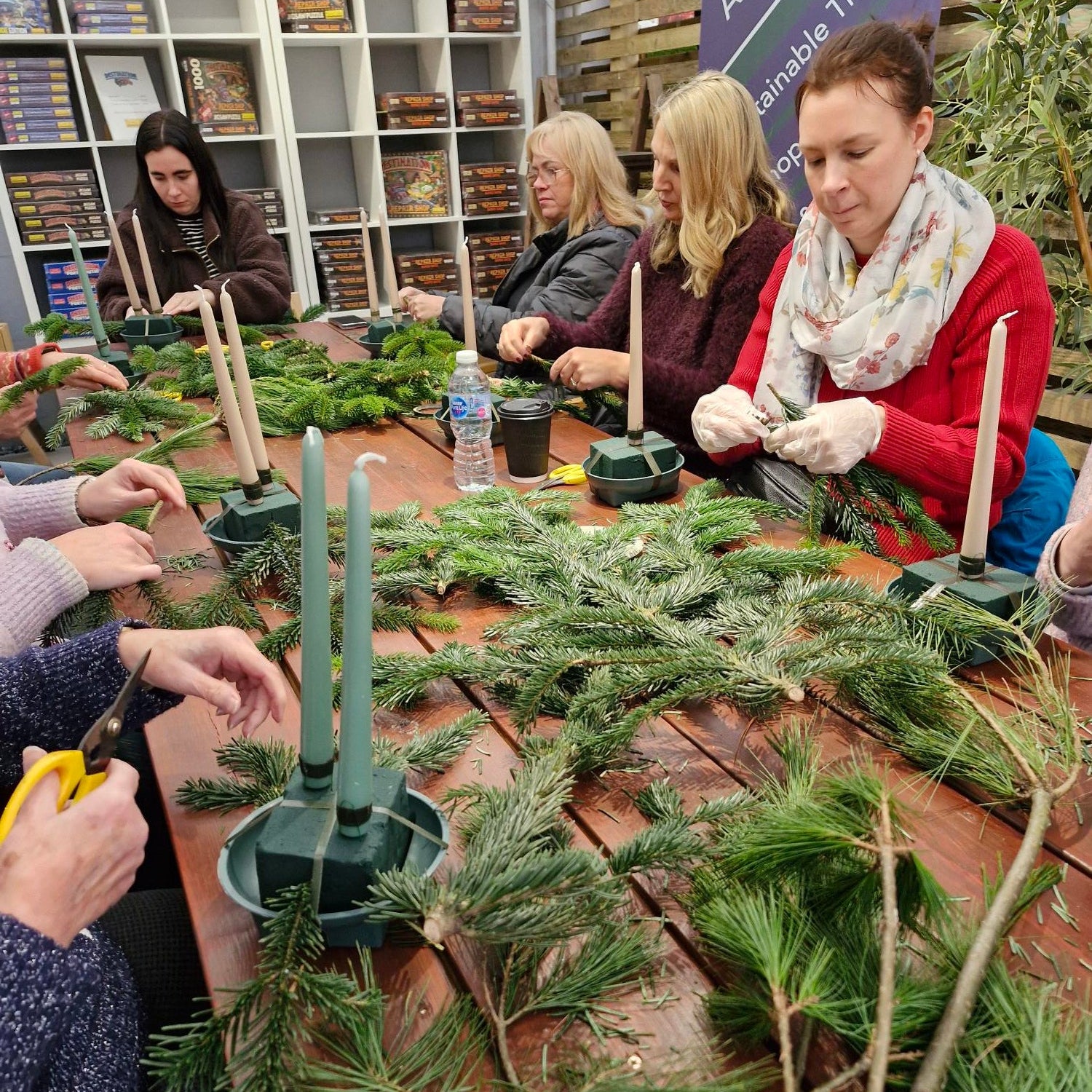 Christmas Table Arrangement Workshop - Sunday 13th December