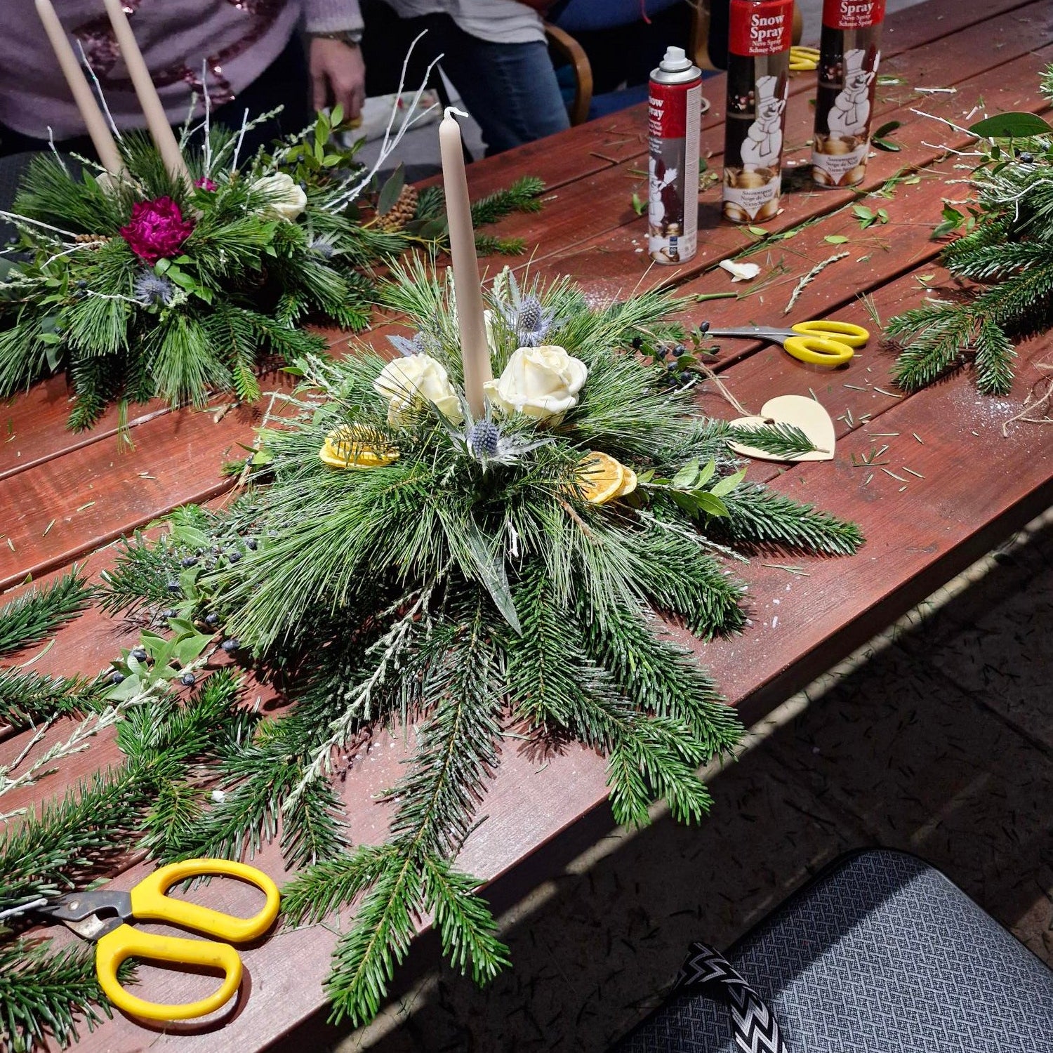 Christmas Table Arrangement Workshop - Sunday 13th December