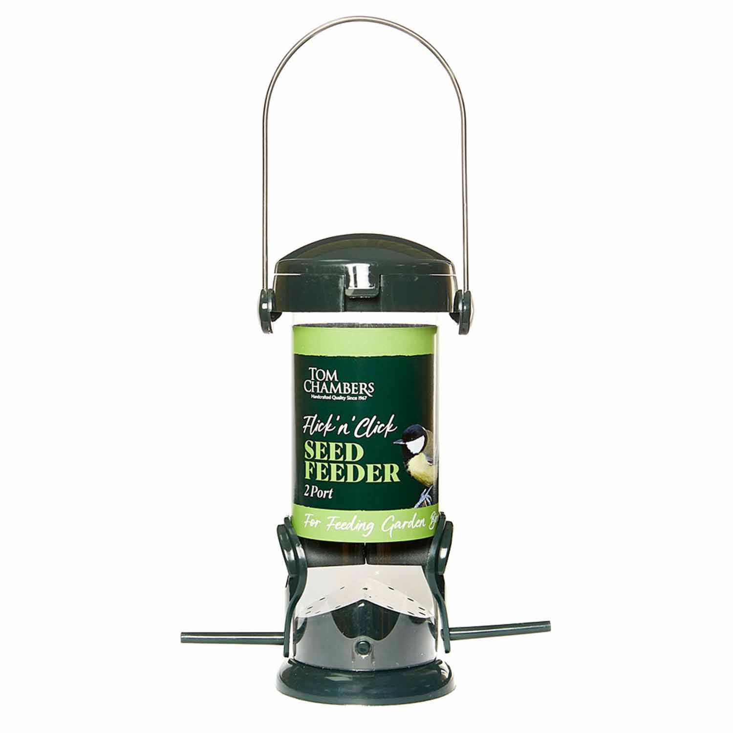 (TC) Flick 'N' Click Seed Feeder 2 Port