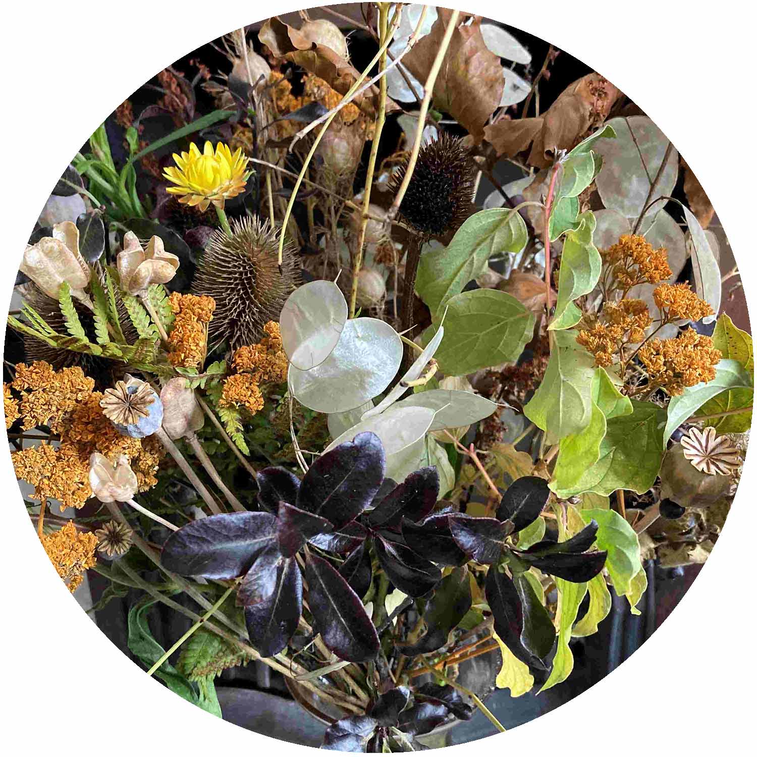 Autumnal Textured Hand-Tied Bouquet Workshop -  Saturday 1st November