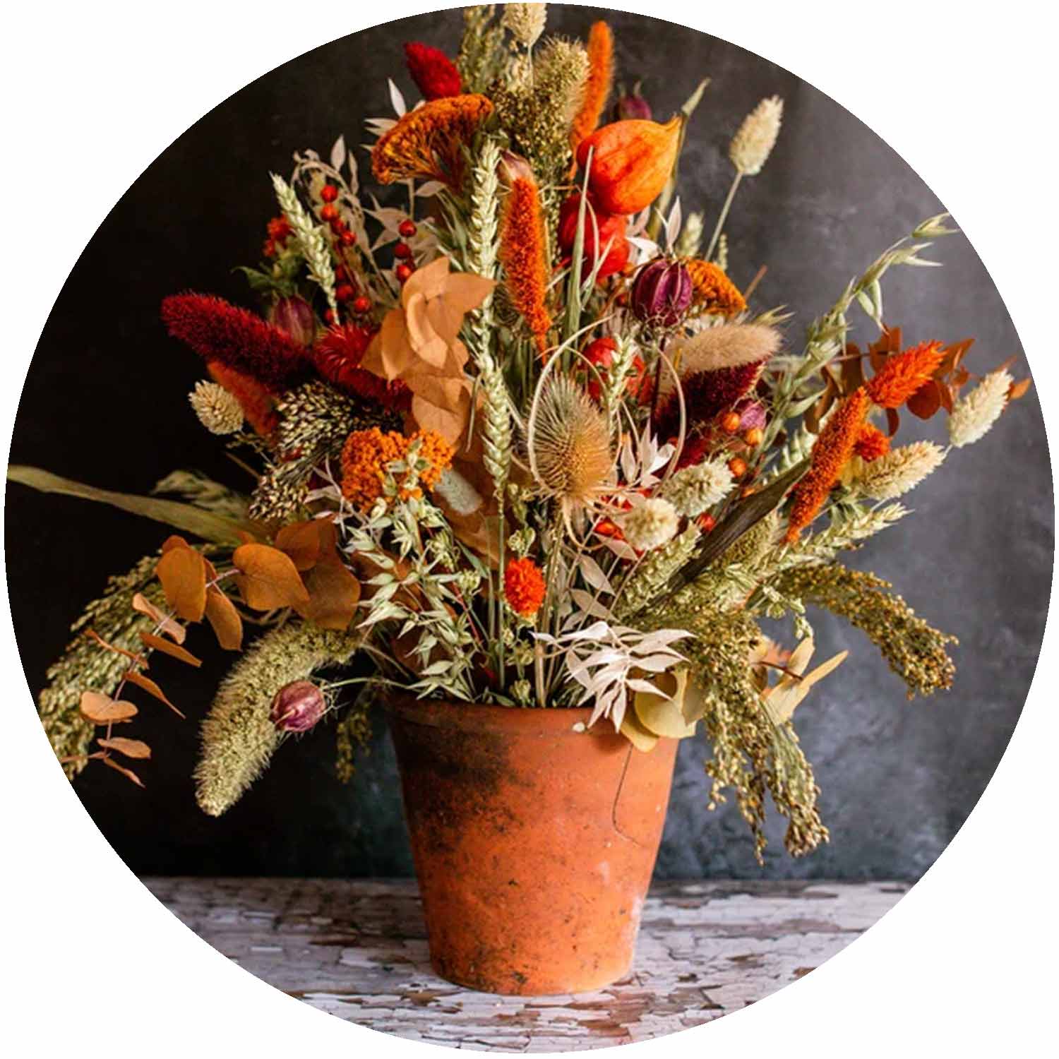 Autumnal Textured Hand-Tied Bouquet Workshop -  Saturday 1st November