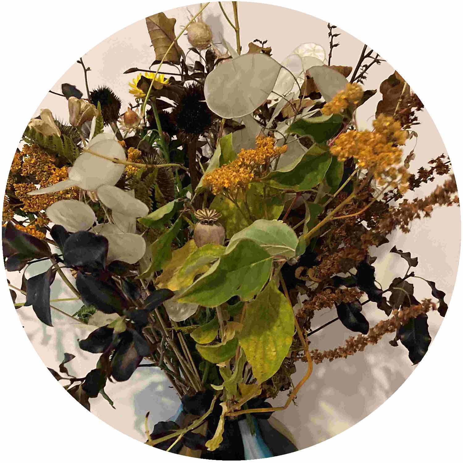 Autumnal Textured Hand-Tied Bouquet Workshop -  Saturday 1st November