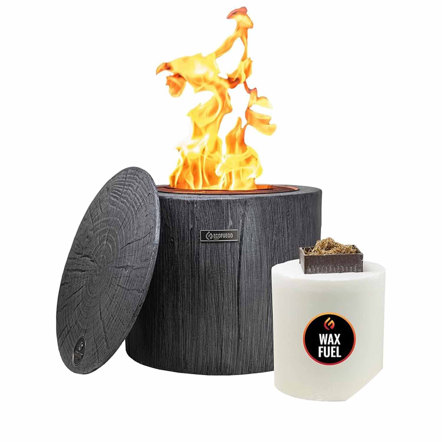 (EF) El Fuego Wood -  Graphite Grey