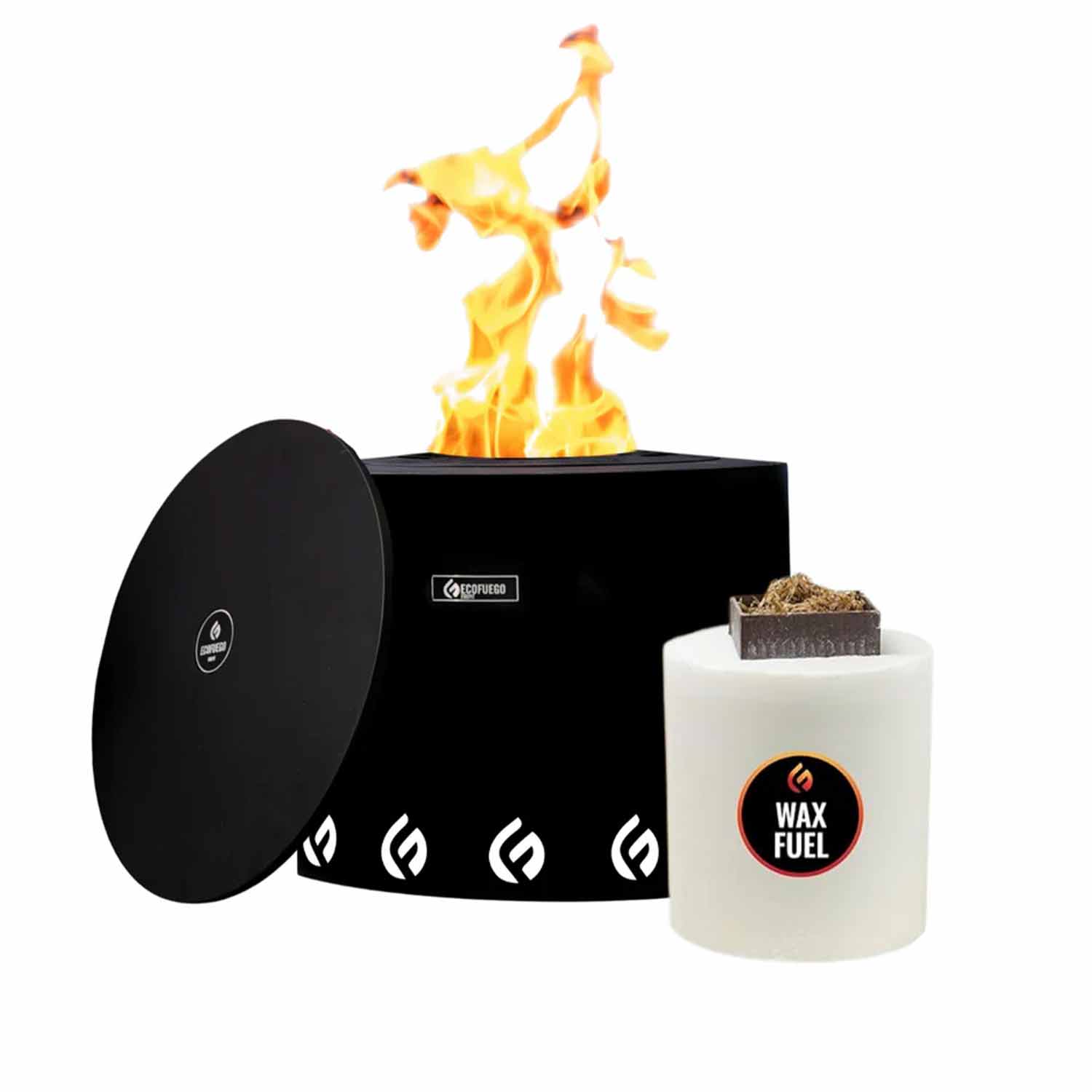 (EF) El Fuego Firepit Matt Black
