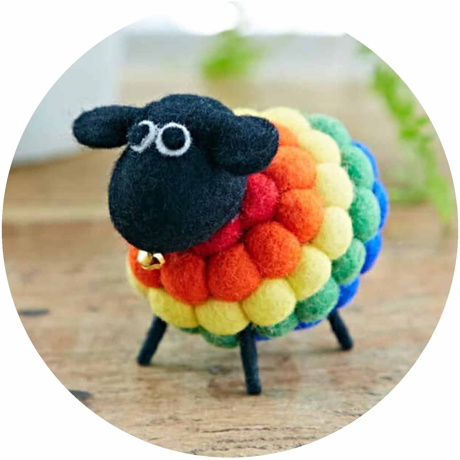 (PH) Felt Sheep Ornament