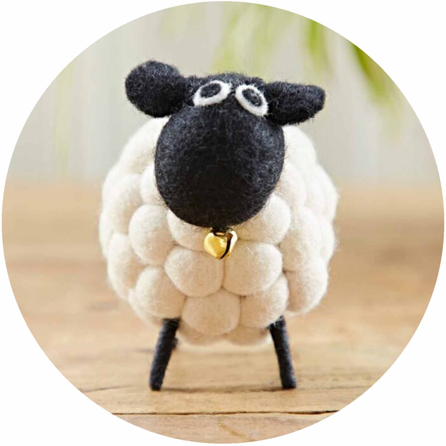 (PH) Felt Sheep Ornament