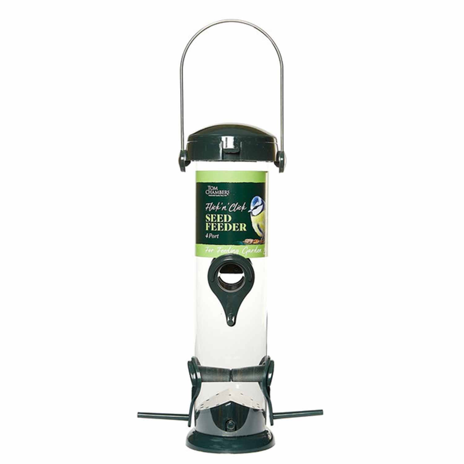 (TC) Flick 'N' Click Seed Feeder 4 Port
